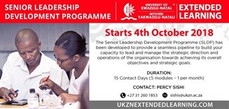 Senior leadership development programme