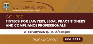 Fintech for Lawyers, Legal Practitioners and Compliance Professionals
