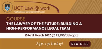 The Lawyer of The Future: Building a High-Performance Legal Team
