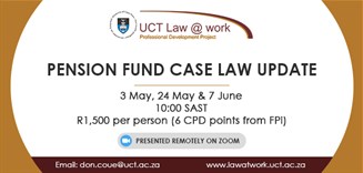 Pension fund case law update - Presented remotely on Zoom