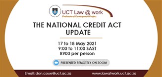 The National Credit Act Update