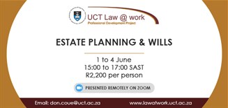 Estate planning/wills - Presented remotely on Zoom
