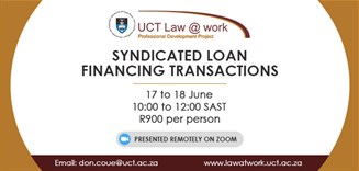 Syndicated loan financing transactions - Presented remotely on Zoom