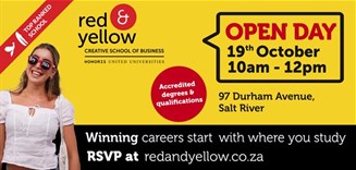 Red and Yellow Creative School for Business' October Open Day