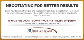 Negotiating for better results