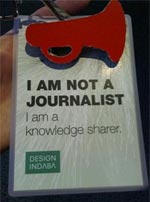 Media pass for Design Indaba 2012